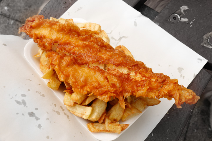 Scarborough fish and chips
