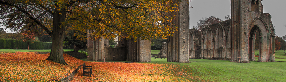 Abtei von Glastonbury, England