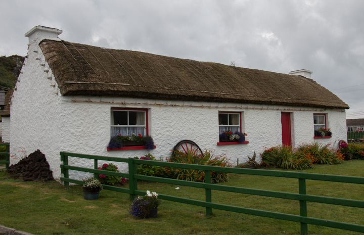 Folk Village Glencolumbkille, Irland