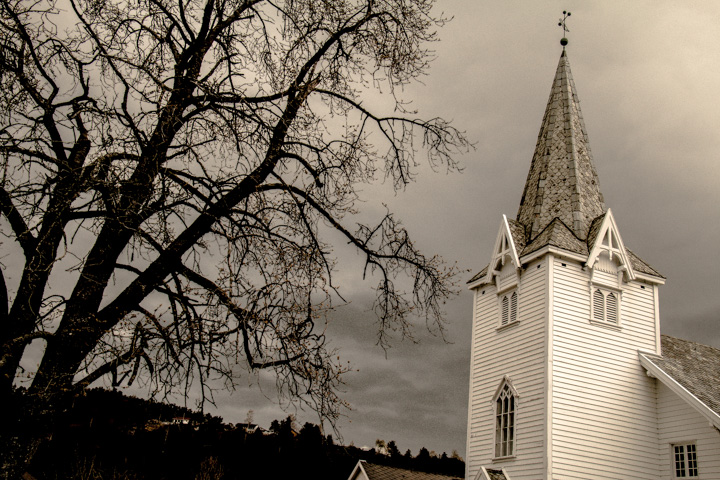 Kirche Sand, Norwegen