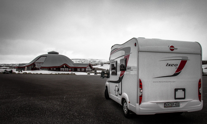 Wohnmobil Polarkreis, Norwegen