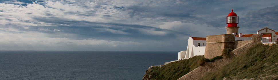 Leuchtturm am Kap San Vincente, Portugal